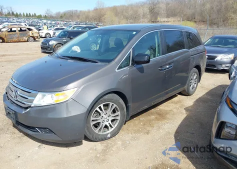 2012 Honda Odyssey Ex from USA, damaged, VIN 5FNRL5H40CB118588